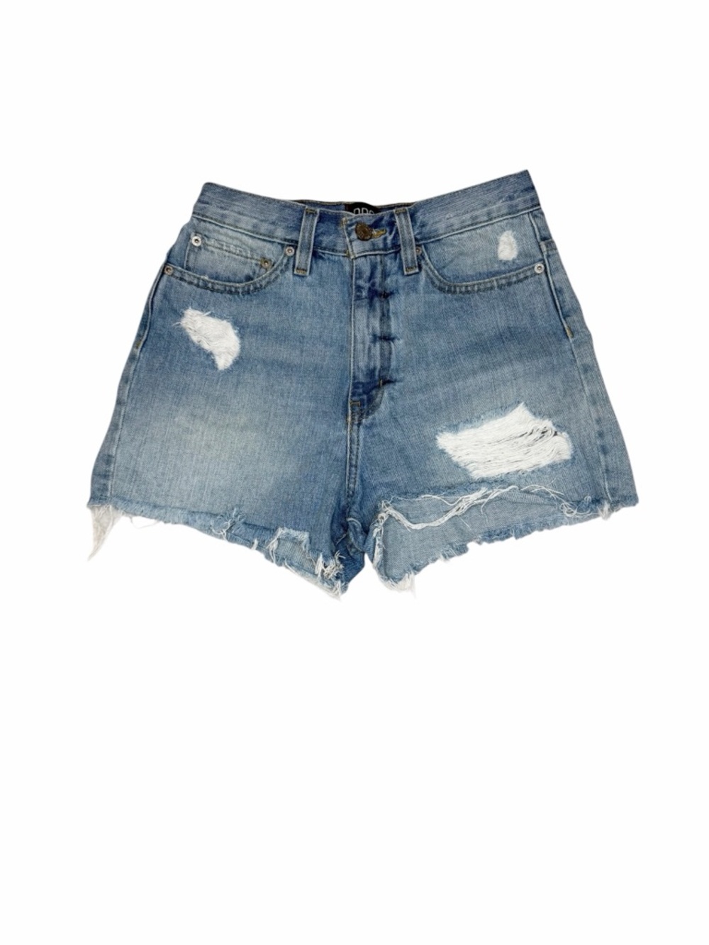 Women’s Urban Outfitters BDG Girlfriend High Rise Distressed Denim Shorts 25‎